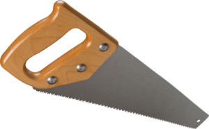 Hand saw PNG image-9559